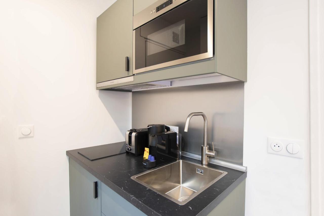 Guestready - Studio With Jacuzzi In The 10 Th Apartment Paris Exterior foto