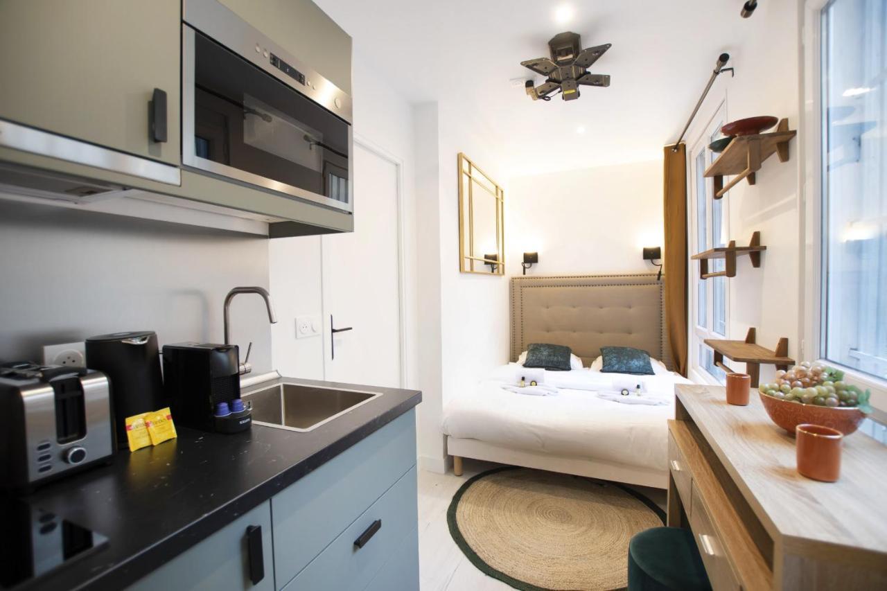 Guestready - Studio With Jacuzzi In The 10 Th Apartment Paris Exterior foto